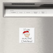 Meine allerersten Weihnachtsgeschenke und -geschen Magnet (In Situ (Geschirrspüler))