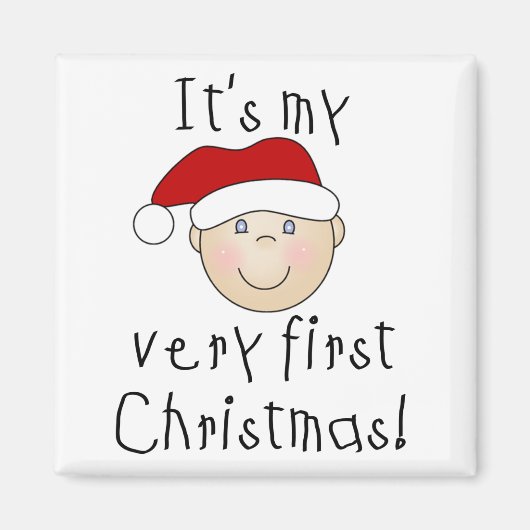 Meine allerersten Weihnachtsgeschenke und -geschen Magnet (Vorne)