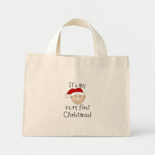 Meine allerersten Weihnachtsgeschenke und -geschen Mini Stoffbeutel