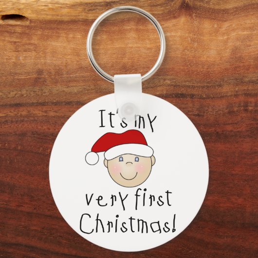 Meine allerersten Weihnachtsgeschenke und -geschen Schlüsselanhänger (Vorderseite)