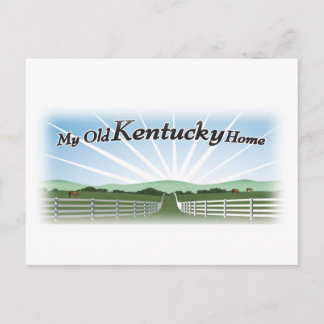 Meine alte Kentucky Zuhause Postkarte