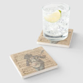 MEINE ALTE KENTUCKY ZUHAUSE STEINUNTERSETZER (Seitenansicht)