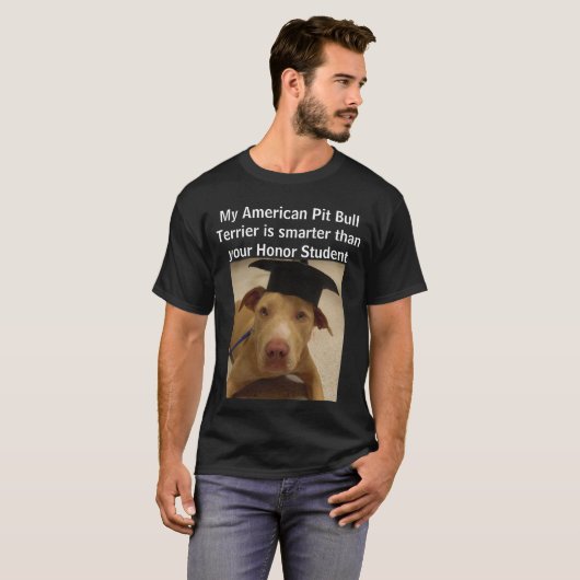 Meine amerikanische Pitbull Terrier ist T-Shirt (Vorne ganz)