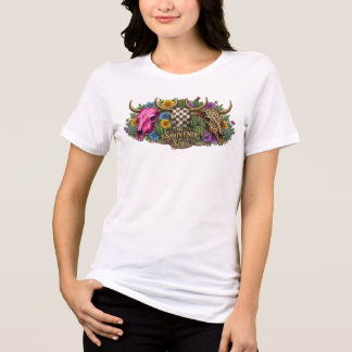 Meine Andenken-Seele Stier-Schädel Boho Tri-Blend Shirt