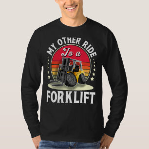 Meine andere Fahrt ist ein Gabelstapler-I-Betreibe T-Shirt