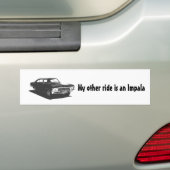 Meine andere Fahrt ist ein Impala Autoaufkleber (Auf Auto)