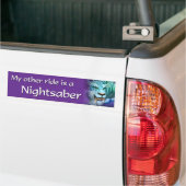 Meine andere Fahrt ist ein Nightsaber Autoaufkleber (Auf Lkw)