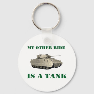 Meine andere Fahrt ist ein Tank 2 Schlüsselanhänger