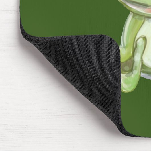 Meine andere Green Frog Friend Mouse Pad Mousepad (Ecke)