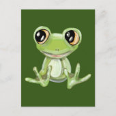 Meine andere Green Frog Friend Postkarte (Vorderseite)