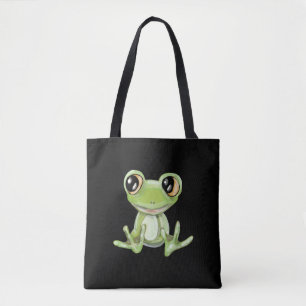 Meine andere Green Frog Friend Schultertasche Tasche