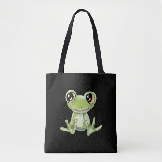 Meine andere Green Frog Friend Schultertasche Tasche (Vorderseite)