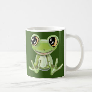Meine andere grüne Froschfreundin-Tasse Kaffeetasse