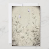 Meine andere Halbschmetterlingssonne-Wildblume Hoc Einladung (Rückseite)