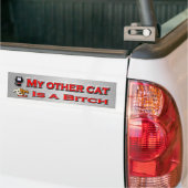 Meine andere Katze… Autoaufkleber (Auf Lkw)