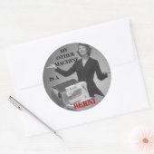 MEINE ANDERE MASCHINE IST EIN BERNI RUNDER AUFKLEBER (Umschlag)