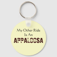 Meine andere Reise ist ein Appaloosa-Schlüsselanhä