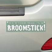 Meine andere Reise ist ein Broomstick Autoaufkleber (Auf Auto)