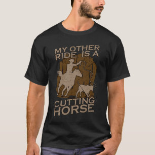 Meine andere Reise ist ein Rodeo Western Reitstall T-Shirt