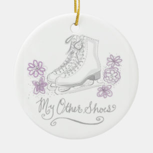 Meine andere Schuh-Zahl Skaten-Verzierung Keramikornament