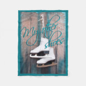 Meine andere Schuhdecke - klein Fleecedecke (Vorderseite)