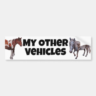 meine anderen Fahrzeuge, Pferde Autoaufkleber