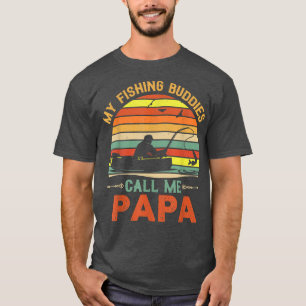 Meine Angelbuddies nennen mich Papa Vater Vatertag T-Shirt