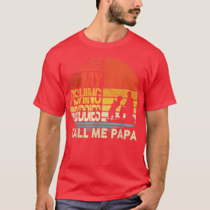 Meine Angelbuddies nennen mich Papa Vatertag Männe T-Shirt