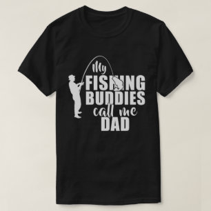 Meine Angelbuddies nennen mich Vater-Geschenke T-Shirt