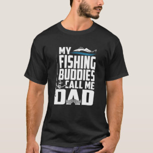 Meine Angelkumpels nennen mich Papa Lustiges Angel T-Shirt