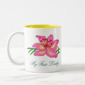 Meine angemessene Dame Zweifarbige Tasse (Links)