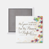 Meine Anmut ist ausreichend Magnet (Vorderseite/Rückseite)