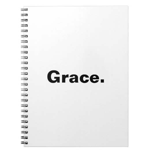 Meine Anmut ist… genügend Notizblock (Vorderseite)