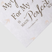 Meine Anmut ist genügend Seidenpapier (Ausschnitt)