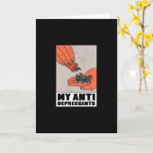 Meine Antidepressiva Karte (Gelbe Blume)