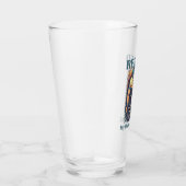 Meine Arbeit ist Fahrradfahren müde Glas (Rechts)