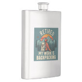 Meine Arbeit nachpacken Flachmann (Rechts)