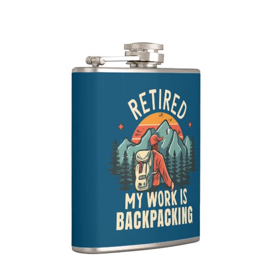 Meine Arbeit nachpacken Flachmann (Rechts)