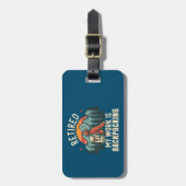 Meine Arbeit nachpacken Gepäckanhänger (Vorderseite vertikal)