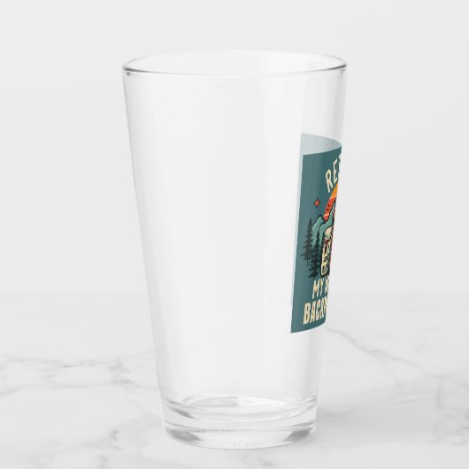 Meine Arbeit nachpacken Glas (Rechts)