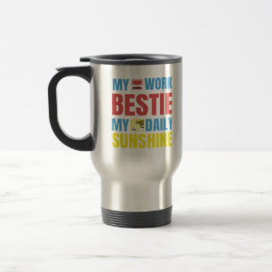Meine Arbeitsbestie Sunshine - Work Bestie Classic Reisebecher