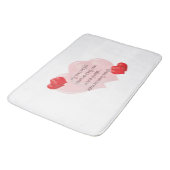 Meine Arme sind voll Badematte (Schrägansicht)