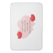 Meine Arme sind voll Badematte (Vorderseite Vertikal)