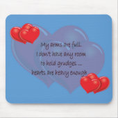 Meine Arme sind voll Mousepad (Vorne)