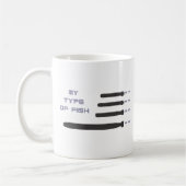 Meine Art der Fische Kaffeetasse (Links)