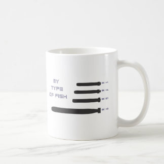 Meine Art der Fische Kaffeetasse
