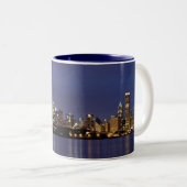 Meine Art der Stadt Zweifarbige Tasse (VorderseiteRechts)