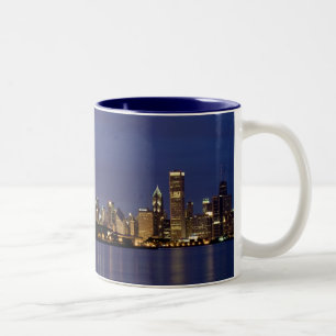 Meine Art der Stadt Zweifarbige Tasse