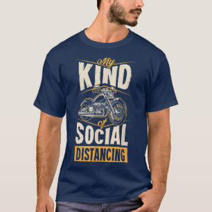 Meine Art soziales Distanzierrad T-Shirt