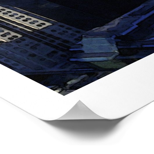 Meine Art Stadt Poster (Ecke)